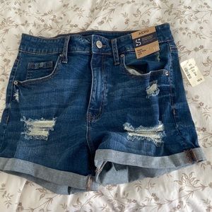 Aeropostale super high mid rise shorts